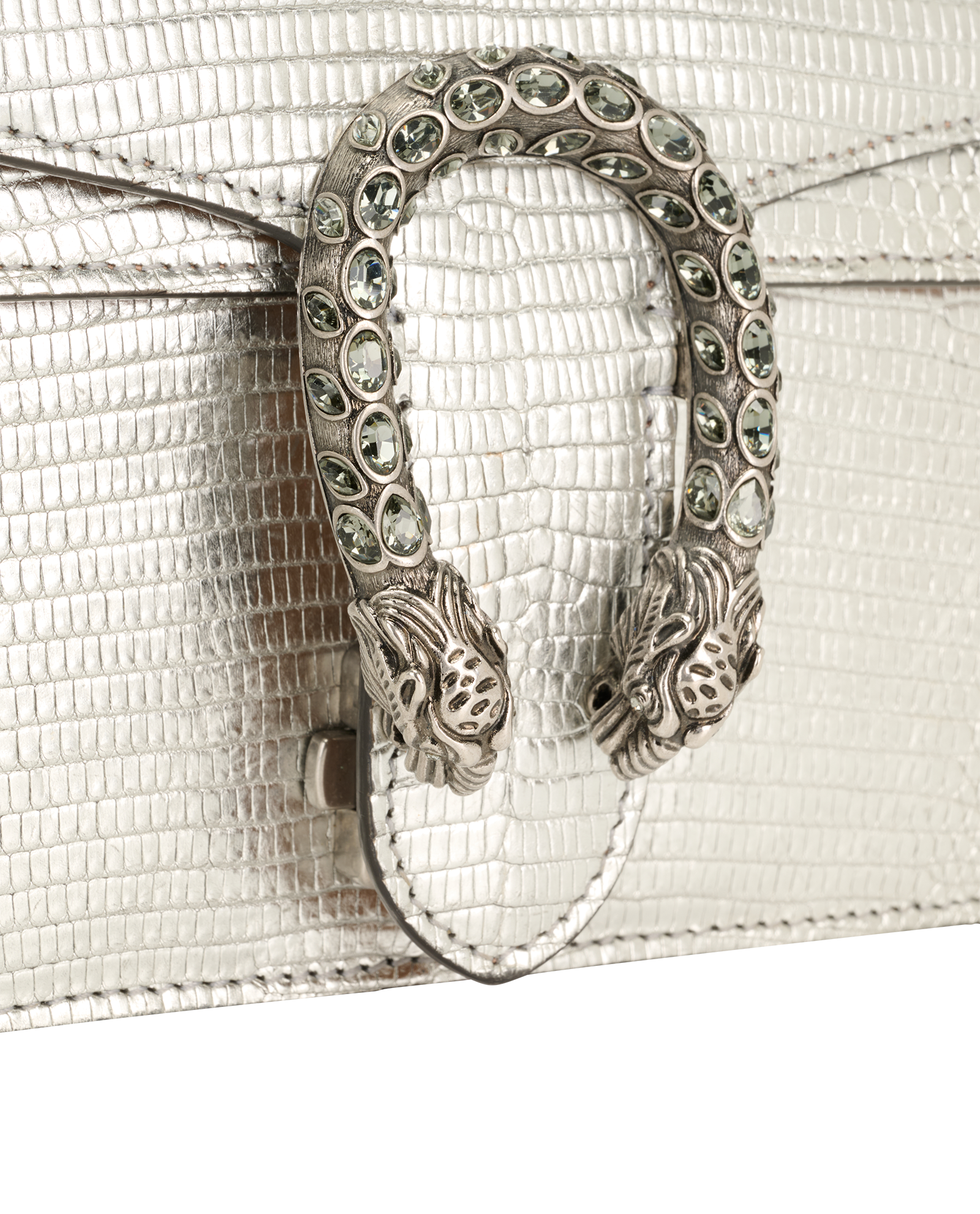 Dionysus, &pound;1,500, Handbags, Silver, Lizard, Other view